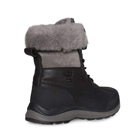 UGG Women’s Adirondack III Waterproof Winter Boots Black, Size 7 - Picture 5 of 5